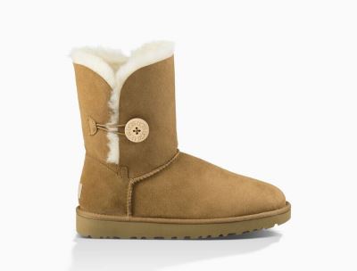 UGG Bailey Button II Classic Boots for Womens - Chestnut/Brown India
